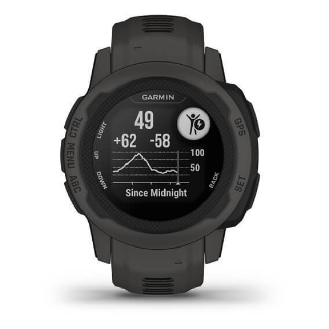 Смарт-часы Garmin Instinct 2S - Standard Edition Graphite (010-02563-10)