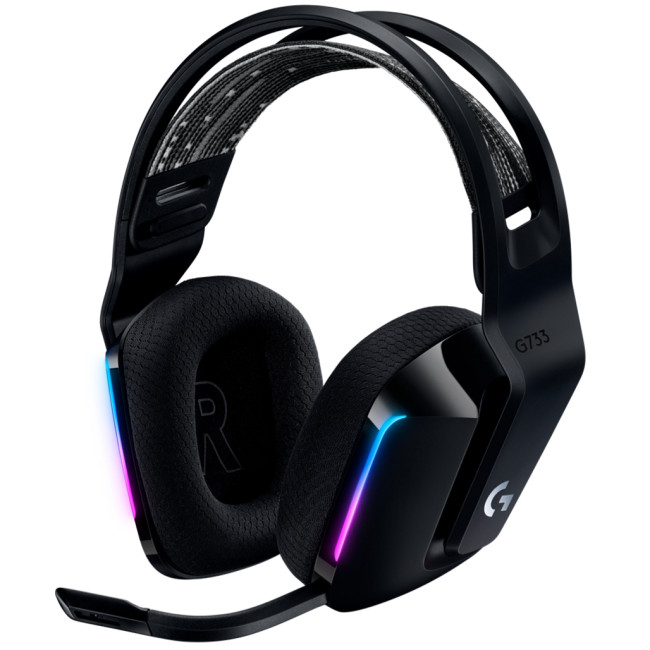 Навушники Logitech G733 Lightspeed Wireless RGB Black (981-000864)