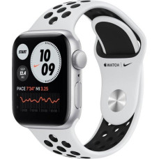 Apple Watch Nike SE GPS 40mm Silver Aluminum Case w. Pure Platinum/Black Nike Sport B. (MYYD2)