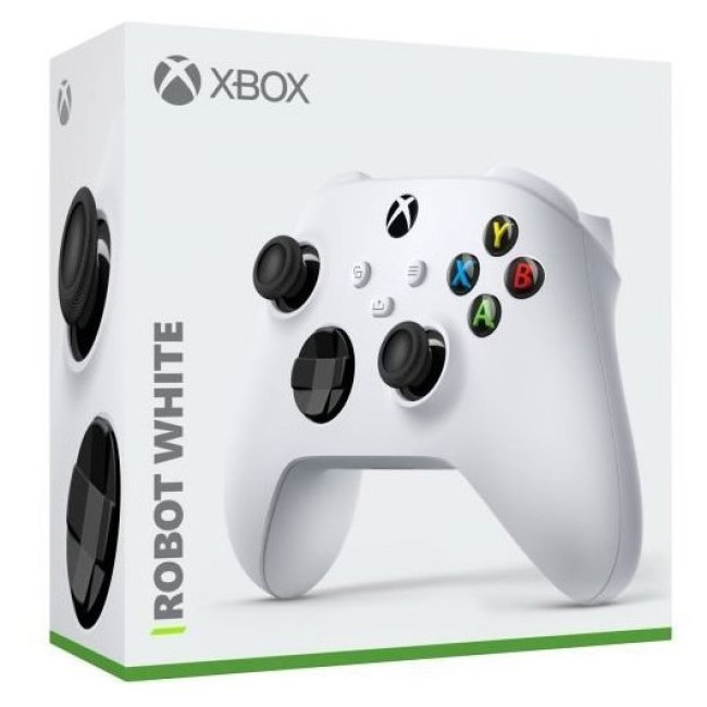 Геймпад Microsoft Xbox Series X | S Wireless Controller Robot White (QAS-00002, QAS-00001, QAS-00009)