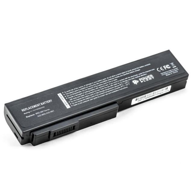 Аккумулятор PowerPlant для ноутбуков ASUS M50 (A32-M50, AS M50 3S2P) 11.1V 5200mAh