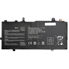 Аккумулятор PowerPlant для ноутбуков ASUS VivoBook Flip 14 TP401MA (C21N1714) 7.6V 4900mAh