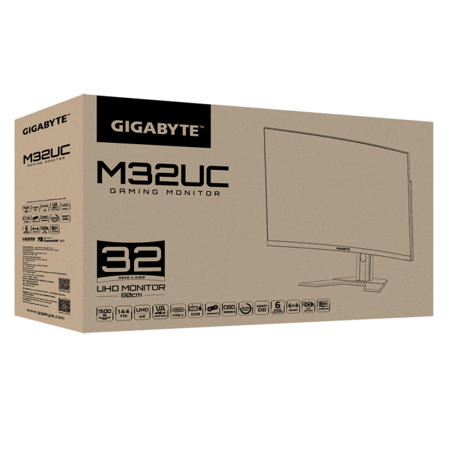 Монитор Gigabyte M32UC