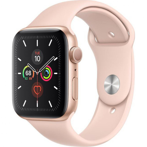 Apple Watch Series 5 LTE 44мм Gold Aluminum w. Pink Sand b.- Gold Aluminum (MWW02)