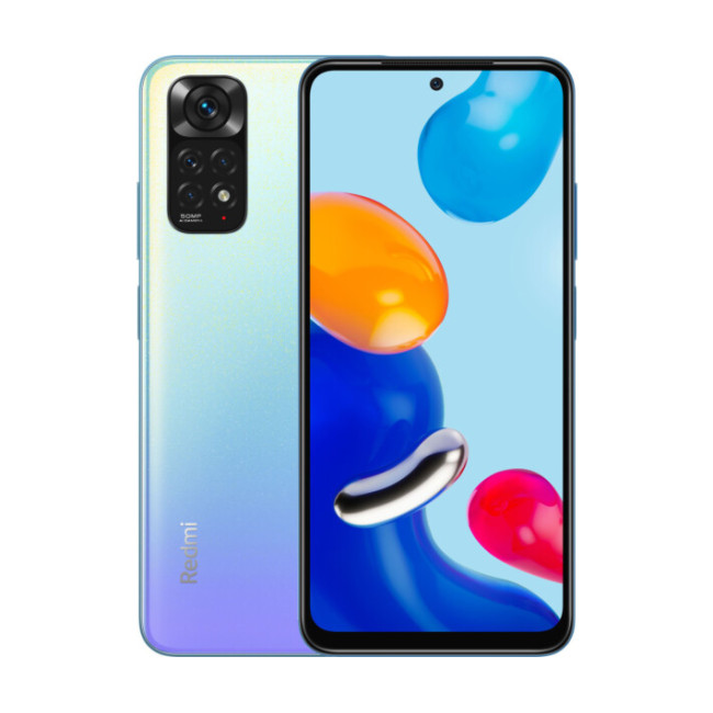 Смаpтфон Xiaomi Redmi Note 11 6/128GB Star Blue (no NFC)