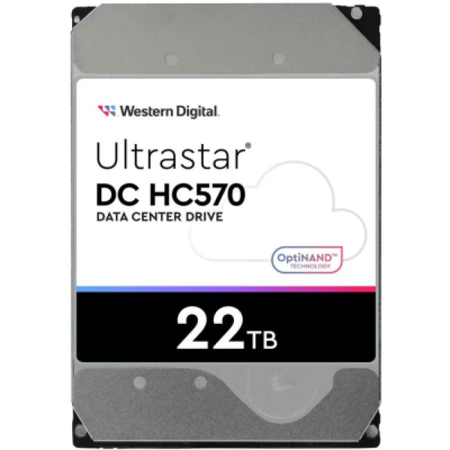 Жесткий диск WD Ultrastar DC HC570 22 TB (WUH722222ALE6L4)