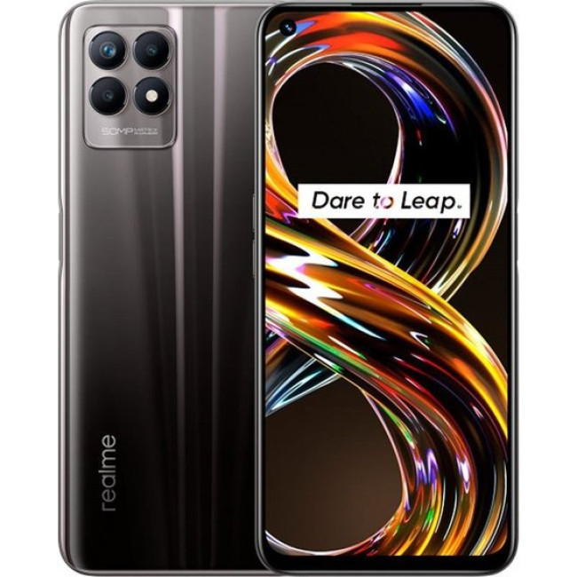 Смаpтфон realme 8i 6/128GB Space Black