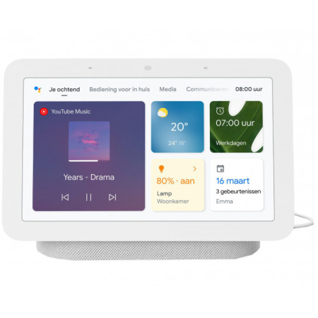 Умный дисплей Google Nest Hub 2nd Generation Chalk (GA01331-US)