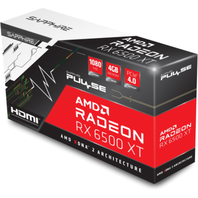 Sapphire Radeon RX 6500 XT 4Gb PULSE DUAL (11314-01-20G)