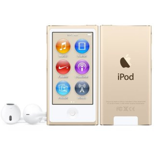 Apple iPod Nano 7Gen 16GB Gold (MKMX2)