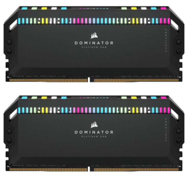 Corsair 64 GB (2x32GB) DDR5 6400 MHz DOMINATOR PLATINUM RGB (CMT64GX5M2B6400C32)