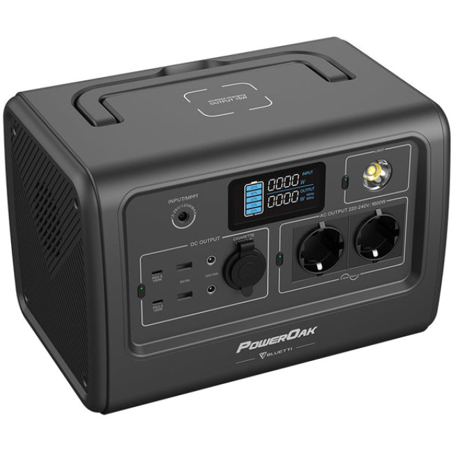 Зарядная станция Bluetti PowerOak EB70 Portable Power Station 1000W 716Wh (PB930692)