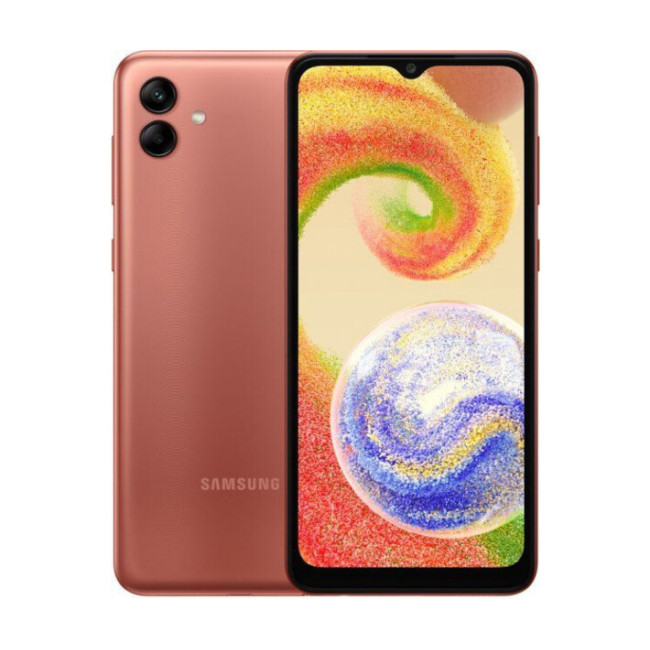 Смартфон Samsung Galaxy A04 3/32GB Copper (SM-A045FZCD)