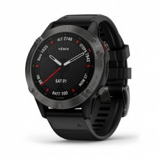 Garmin Fenix 6 Sapphire Сarbon Grey DLC with Black Band (010-02158-10/11) 010-02158-11