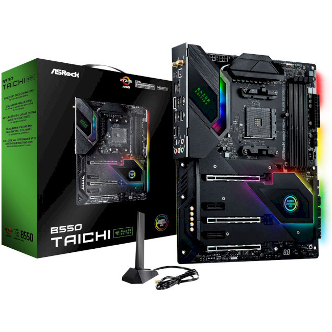 Материнська плата ASRock B550 Taichi Razer Edition Socket AM4