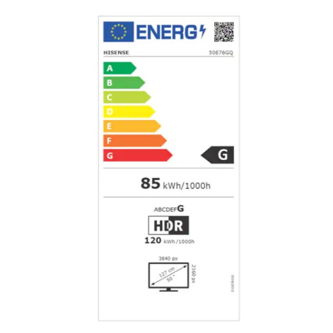 Телевизор Hisense 50E76GQ