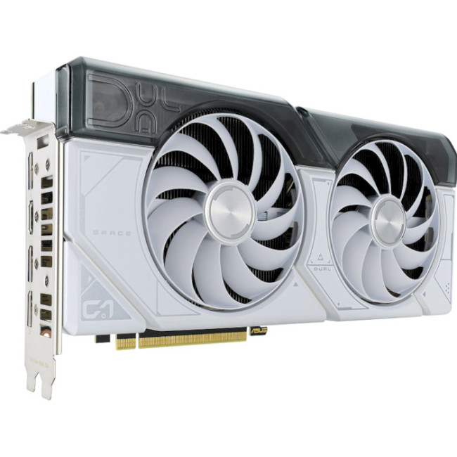 Asus GeForce RTX4070 SUPER 12Gb DUAL OC WHITE (DUAL-RTX4070S-O12G-WHITE)