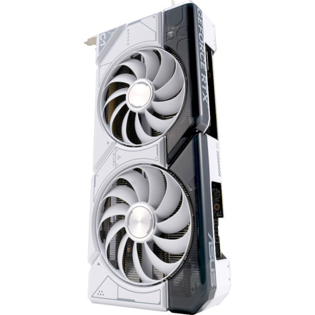 Asus GeForce RTX4070 SUPER 12Gb DUAL OC WHITE (DUAL-RTX4070S-O12G-WHITE)