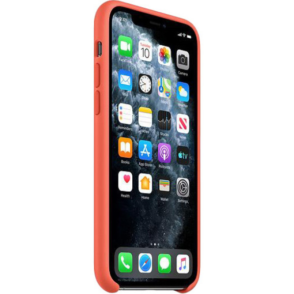 Apple iPhone 11 Pro Silicone Case - Clementine/Orange (MWYQ2)