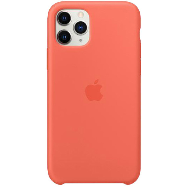 Силиконовый чехол для Apple iPhone 11 Pro - Clementine/Orange (MWYQ2)