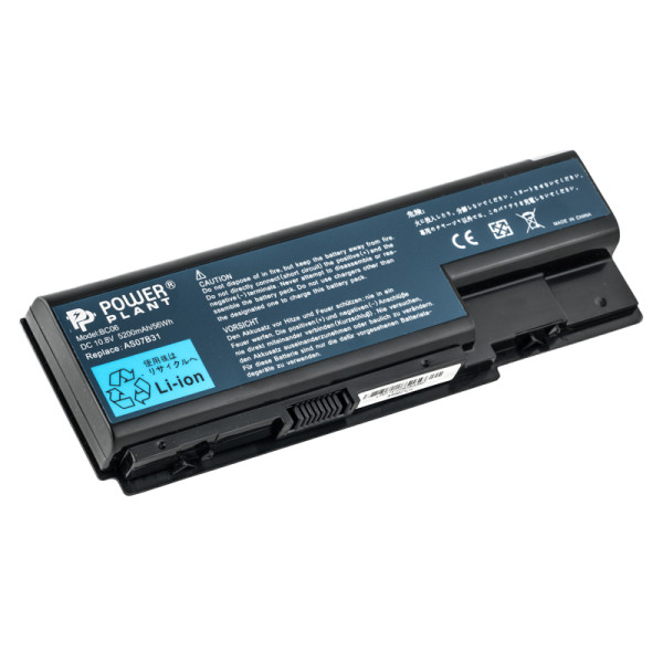 Аккумулятор PowerPlant для ноутбуков ACER Aspire 5230 (AR5921LH) 10.8V 5200mAh
