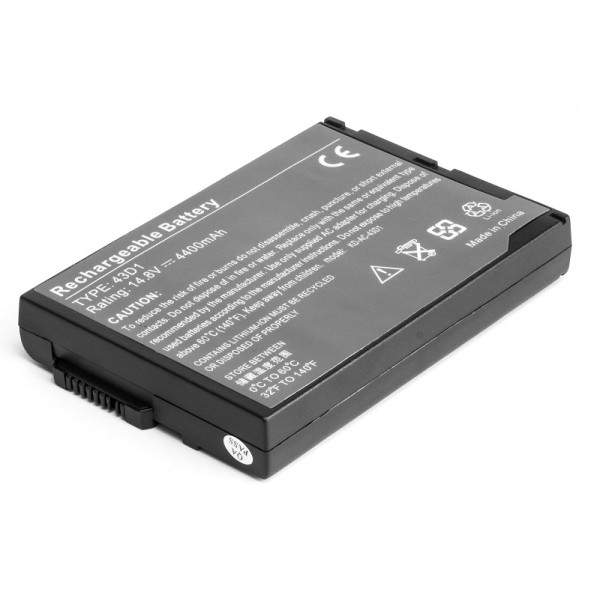 Аккумулятор PowerPlant для ноутбуков ACER TravelMate BTP-43D1 (BTP-43D1, AC-43D1-8) 14.8V 4400mAh