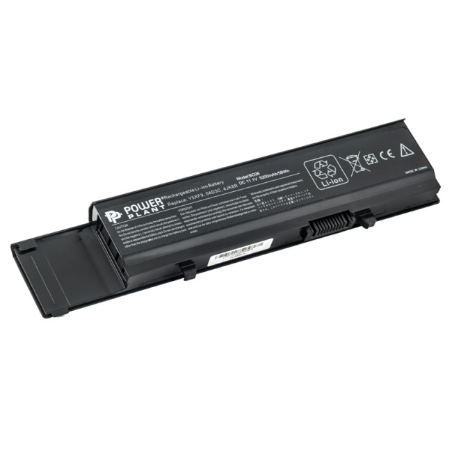 Аккумулятор PowerPlant для ноутбуков DELL Vostro 3400 (7FJ92, DL3400LH) 11.1V 5200mAh