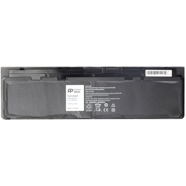 Аккумулятор PowerPlant PowerPlant для ноутбуков DELL Latitude E7240 (WD52H, DL7240PJ) 7.4V 4800mAh