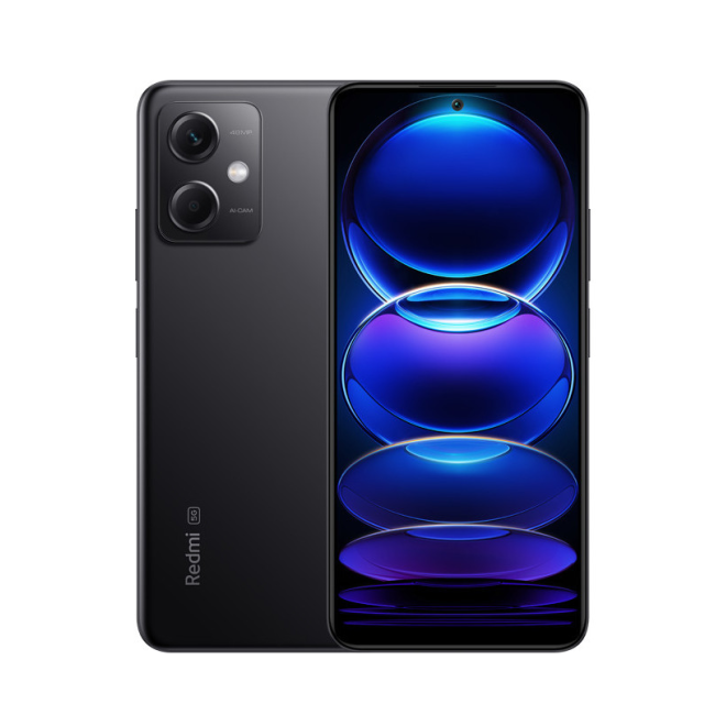 Смаpтфон Xiaomi Redmi Note 12 5G 8/256Gb Black