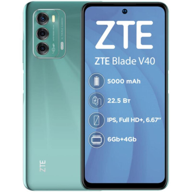 ZTE Blade V40 6/128GB Green