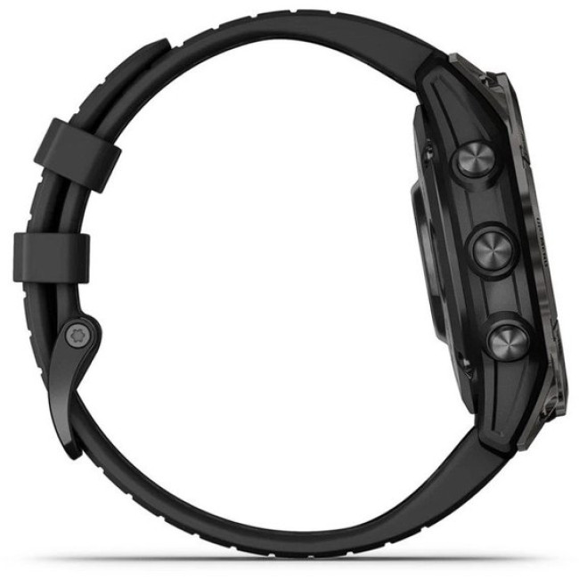 Garmin Epix Pro Gen 2 Sapphire 47mm Carbon G. DLC Tit. with Black Band (010-02803-10/11)