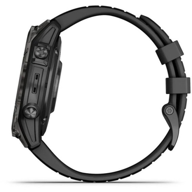 Garmin Epix Pro Gen 2 Sapphire 47mm Carbon G. DLC Tit. with Black Band (010-02803-10/11)