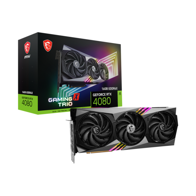 Відеокарта MSI GeForce RTX 4080 GAMING X TRIO (RTX 4080 16GB GAMING X TRIO)