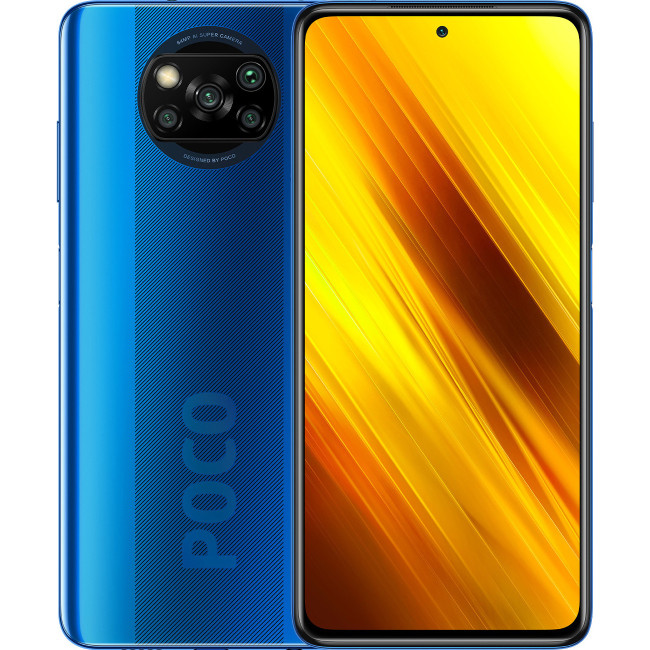 Смартфон Xiaomi Poco X3 6/128GB Cobalt Blue