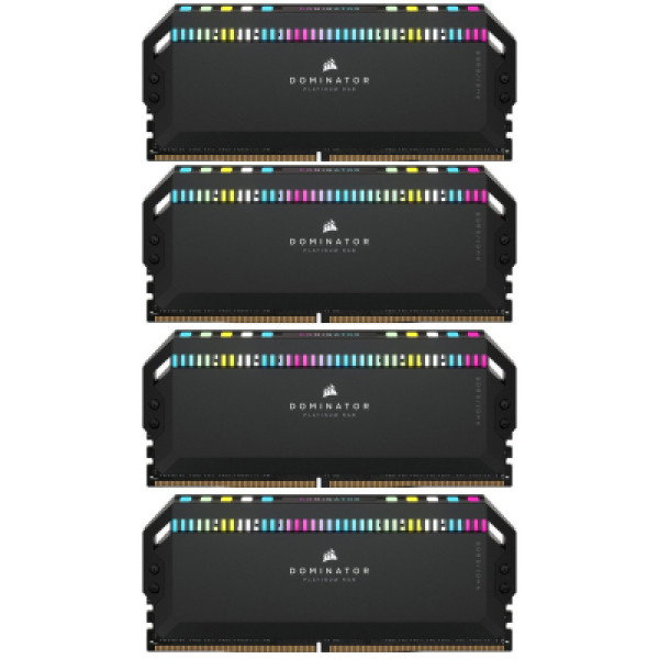 Corsair 64 GB (4x16GB) DDR5 6200 MHz DOMINATOR PLATINUM RGB (CMT64GX5M4B6200C32)