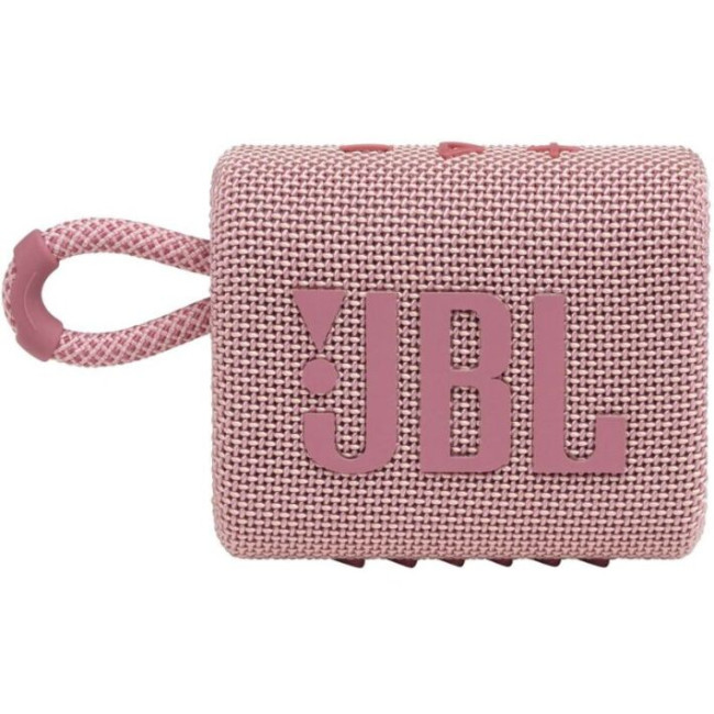 Портативная Bluetooth-колонка JBL GO 3 Pink (JBLGO3PINK)