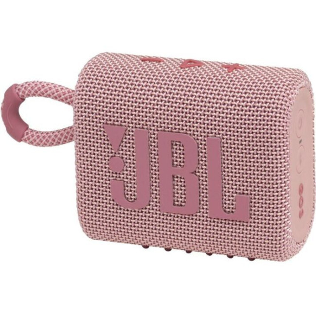 Портативная Bluetooth-колонка JBL GO 3 Pink (JBLGO3PINK)