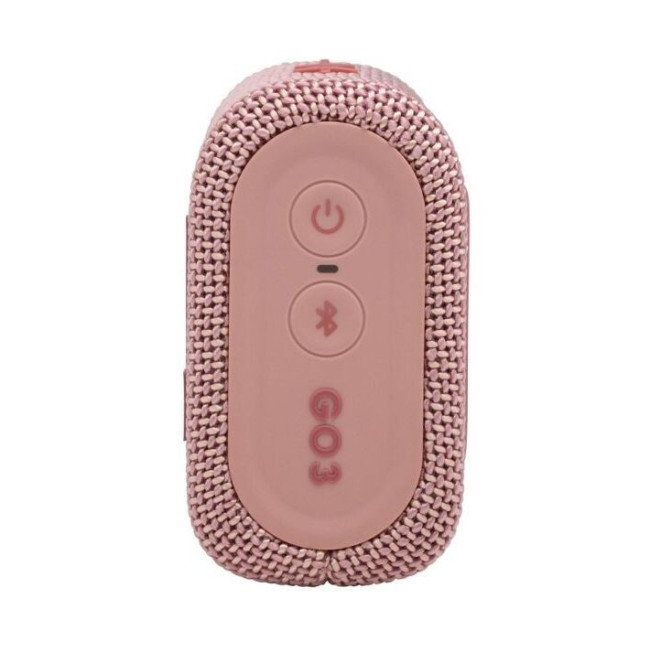 Портативная Bluetooth-колонка JBL GO 3 Pink (JBLGO3PINK)