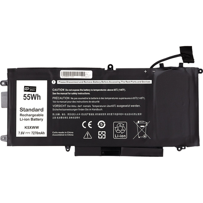 Аккумулятор PowerPlant для ноутбуков DELL Dell Latitude 13 7389 (K5XWW) 7.6V 7270mAh