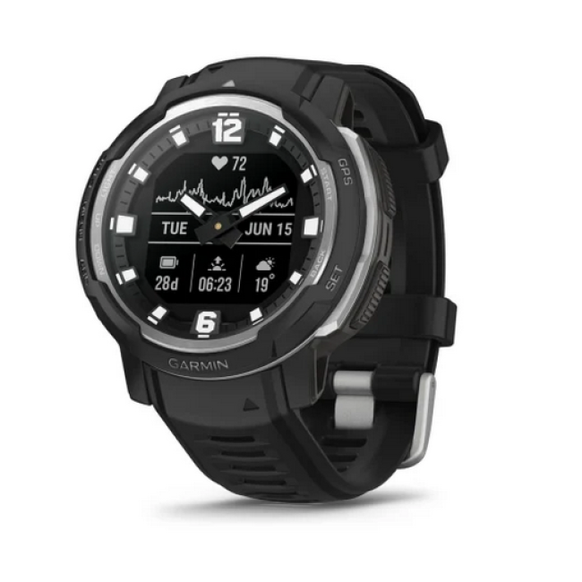 Смарт-часы Garmin Instinct Crossover - Standard Edition Black (010-02730-13/03)