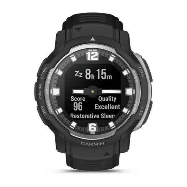 Смарт-часы Garmin Instinct Crossover - Standard Edition Black (010-02730-13/03)