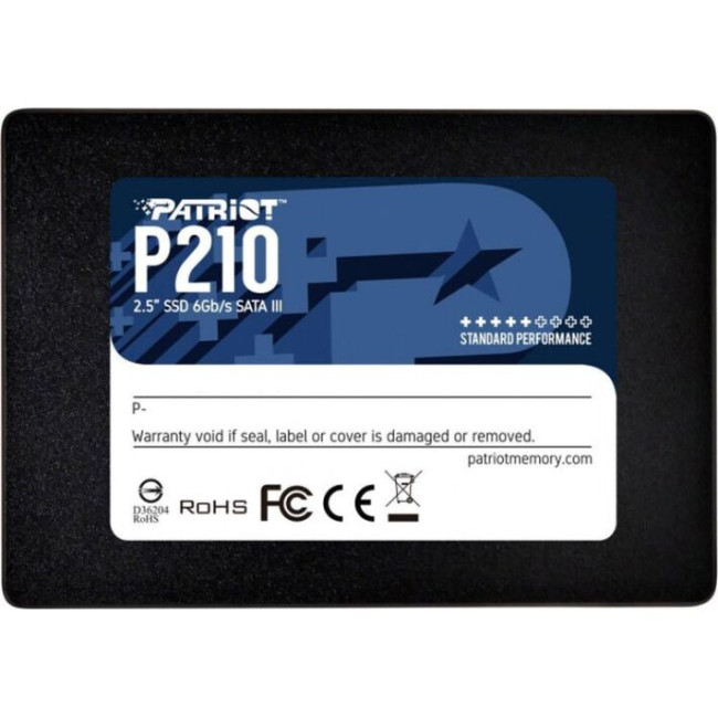 SSD накопитель PATRIOT P210 1 TB (P210S1TB25)