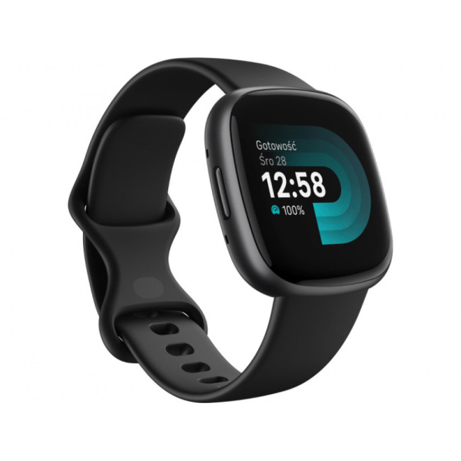 Fitbit Versa 4 Black/Graphite (FB523BKBK)