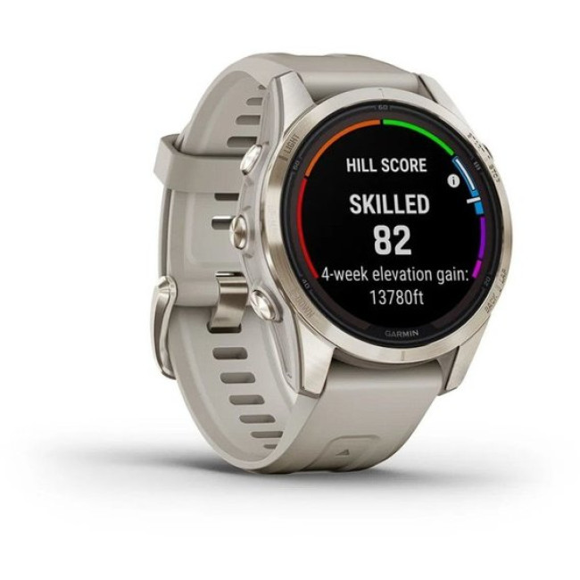 Garmin Fenix 7S Pro Sapphire Solar Soft Gold w. Light Sand Band (010-02776-14/15)