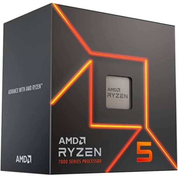 Потужний процесор AMD Ryzen 5 7500F (100-100000597MPK) - купити в інтернет-магазині