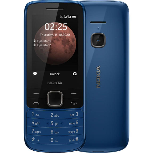 Мобільний телефон Nokia 225 4G DS Blue (16QENL01A01) (UA)