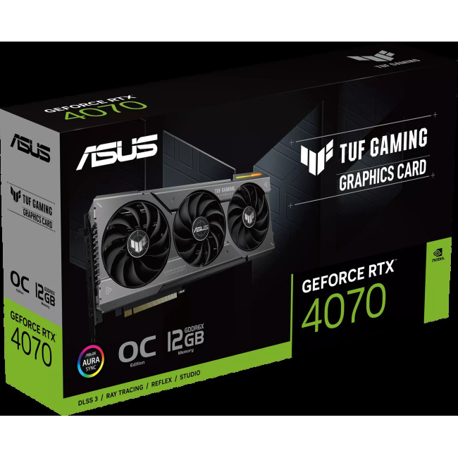 ASUS GeForce RTX4070 12Gb TUF OC GAMING (TUF-RTX4070-O12G-GAMING)