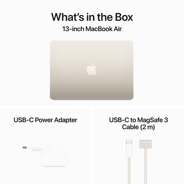 Apple MacBook Air 13,6" M3 2024 Starlight (MRXU3)