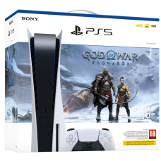 Sony PlayStation 5 825GB God of War Ragnarok Bundle + Spider-Man: Miles Morales + Ratchet & Clank: Rift Apart