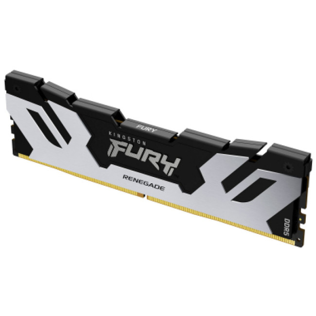 Модуль памяти Kingston Fury (ex.HyperX) DDR5 32GB (2x16GB) 6000 MHz FURY Renegade Silver (KF560C32RSK2-32)